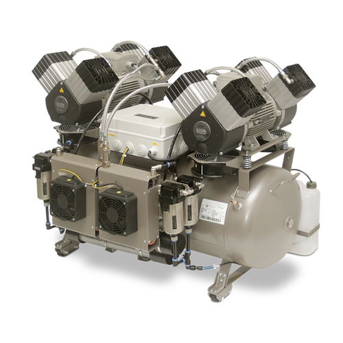 Поршневый компрессор - DK50 2x4VR/110/M - EKOM France - воздушный / с электродвигателем / переносной