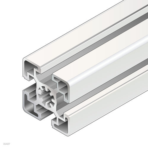 Профиль из анодированного алюминия - 3842553614 - Bosch Rexroth - Assembly Technology - прямоугольный / открытый