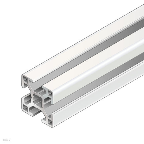 Профиль из анодированного алюминия - 3842557206 - Bosch Rexroth - Assembly Technology - прямоугольный / открытый