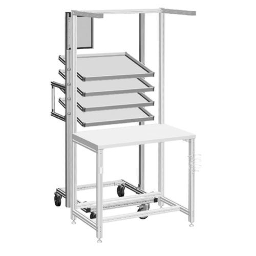 Рабочее место для сборки - 3842998231 - Bosch Rexroth - Assembly Technology - для цеха / эргономичное / ручное