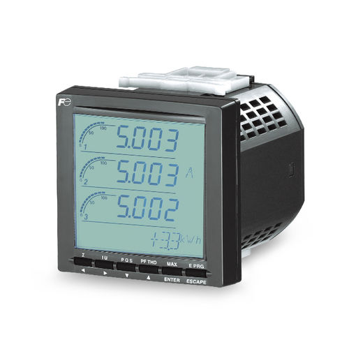 Монофазовый Электрический счетчик электроэнергии - 53U - FUJI ELECTRIC France - с дисплеем LCD / Modbus / с импульсным выходом