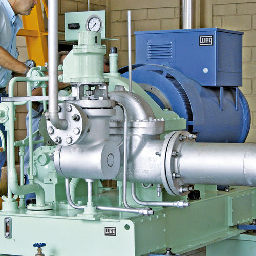 Паровая турбина - TG  - WEG Gear Systems GmbH - с применением механического привода / импульсная