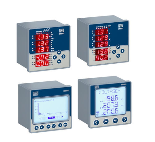 Прибор для измерения мощности мультиметр - MMW03 - WEG Gear Systems GmbH - цифровой / монофазовый / трехфазовый
