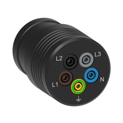 Испытательный электрический переходник - ADAFM-TETRA16 - ELECTRO PJP - наружная резьба / из полиоксиметилена / из латуни