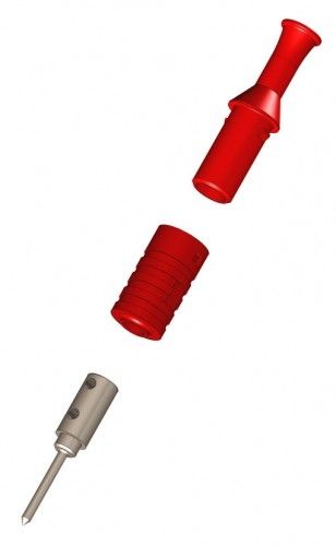 Электрический контрольный зонд - ø 2 mm, 300 V, 36 A | 1063-d2 - ELECTRO PJP