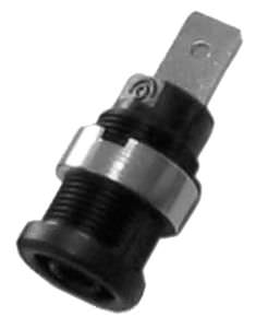 Штекер типа «банан» внутренняя резьба - ø 4 mm, 600 - 1 000 V, 2.36 A | 3266 - ELECTRO PJP