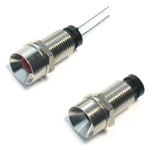 Постоянный световой индикатор - ø 5 mm | 125VB - ELECTRO PJP - LED / крепление на панели / круглый