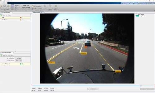 Программное обеспечение для разработки - Automated Driving System Toolbox™ - The MathWorks - испытательное / для этикетирования / автоматизированное