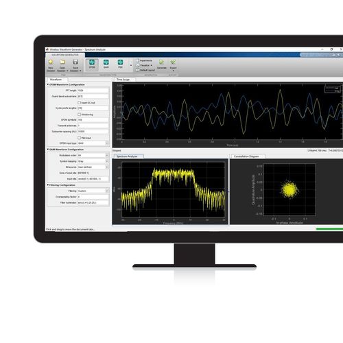 Программное обеспечение для анализа - Communications System Toolbox™ - The MathWorks - моделирования / для разработки / коммуникационное