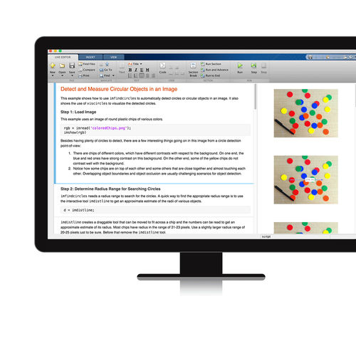 Программное обеспечение для анализа изображений - Image Processing Toolbox™ - The MathWorks - для визуализации / для обработки изображений / автоматизации документооборота