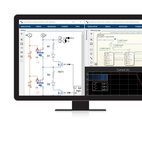 Программное обеспечение моделирования - Simscape™ - The MathWorks - 3D-моделирования / Hardware-in-the-Loop