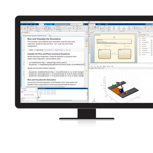 Испытательное программное обеспечение - Robotics System Toolbox™  - The MathWorks - для разработки / для робототехники