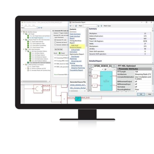 Программное обеспечение для программирования - HDL Coder™ - The MathWorks - ПЛИС
