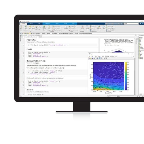 Программное обеспечение для постобработки - Curve Fitting Toolbox™ - The MathWorks - анализа данных