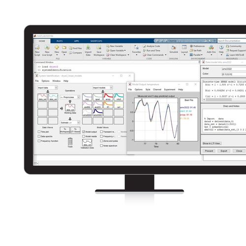 Программное обеспечение динамического моделирования систем - System Identification Toolbox™ - The MathWorks - процесса