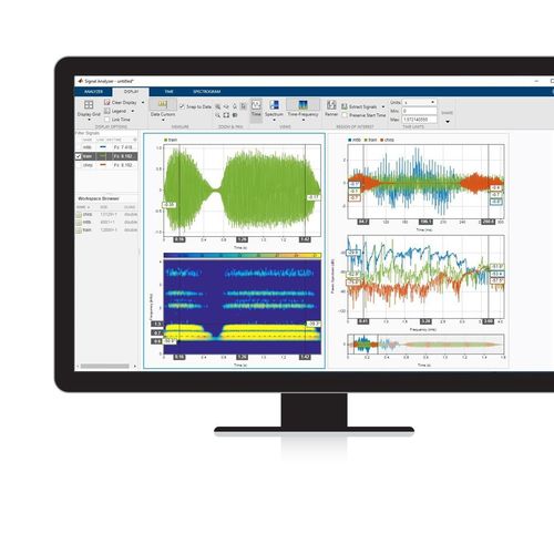 Программное обеспечение обработки сигнала - Signal Processing Toolbox™ - The MathWorks - для разработки