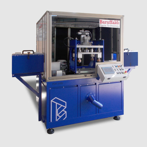 Полуавтоматический пробивной пресс - POVI 3000 series - Baruffaldi Plastic Technology - гидравлический / для алюминиевых профилей / для профилей из пластмассы