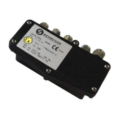 Соединительная коробка для датчика силы - CAJA/4 PL-EX  - SENSOCAR - выступающая / ATEX / из пластика