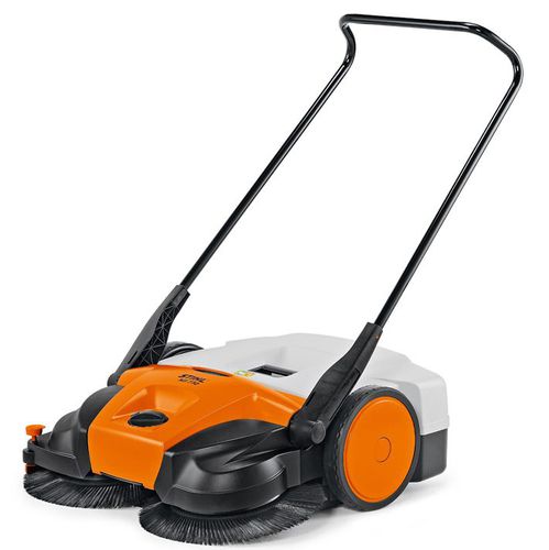 Механическая подметальная машина с двигателем - KG 770 - Stihl - с ручным управлением / для сада / для листьев