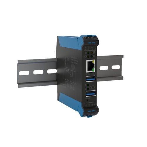 Промышленный консольный сервер - INU-100 - SEH Computertechnik - USB / Ethernet / на DIN-рейке