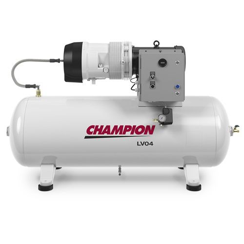 Лопастный компрессор - LV/LVR series - Champion Pneumatic - воздушный / электрический / стационарный