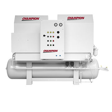 Компрессор переменная производительность - V, W series - Champion Pneumatic - воздушный / электрический / стационарный
