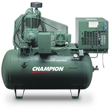 Компрессор переменная производительность - Climate Control - Champion Pneumatic - воздушный / электрический / стационарный