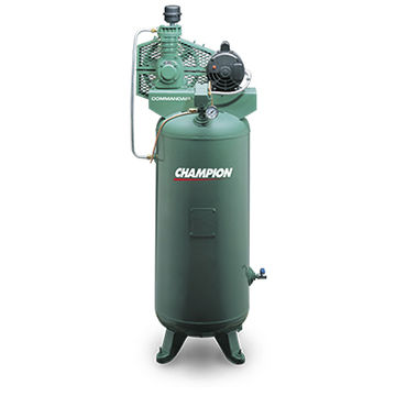 Компрессор переменная производительность - COMMANDAIR - Champion Pneumatic - воздушный / электрический / стационарный