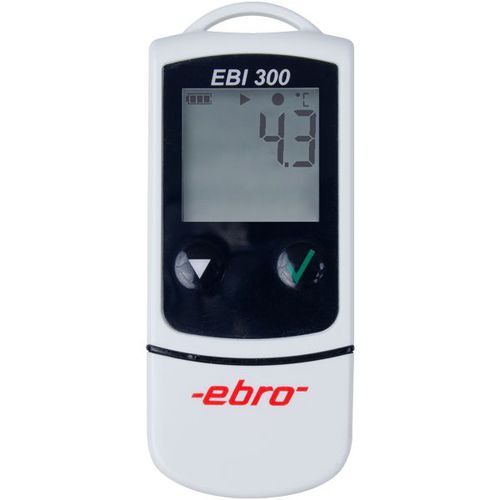 Регистратор данных для измерения температуры - EBI 300 - ebro - USB / NTC / без экрана