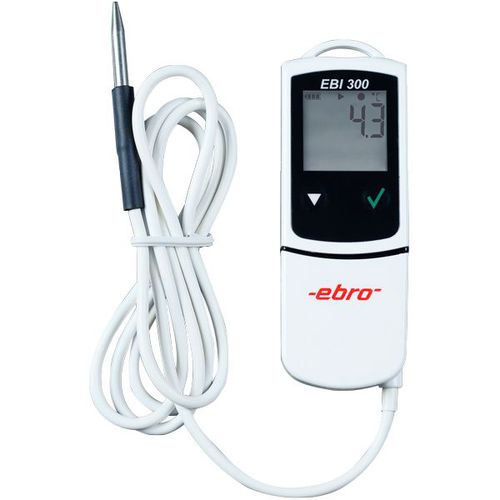Регистратор данных для измерения температуры - EBI 300 TE  - ebro - USB / NTC / без экрана