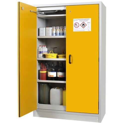 Шкаф для огнеопасных продуктов - IHL CMR INFLAMMABLE - CYLTEC - для хранения / для обеспечения безопасности / напольный