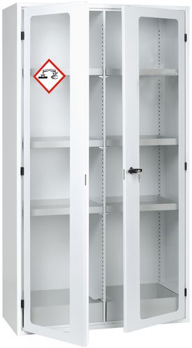 Шкаф для коррозионного продукта - ALS CHL PTR - CYLTEC - для хранения / для обеспечения безопасности / напольный