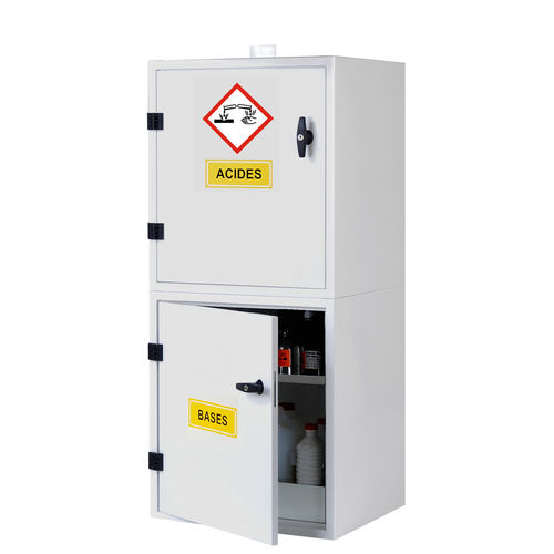 Шкаф для токсичного продукта - ALS ME 2C1 - CYLTEC - для хранения / для обеспечения безопасности / напольный