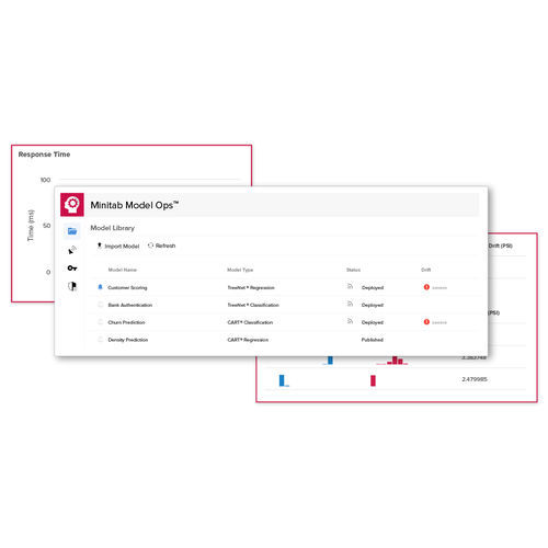 Программное обеспечение для управления эксплуатационным ресурсом - Minitab Model Ops - MINITAB Ltd - для управления / разработки / для машинного обучения