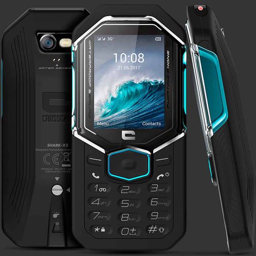 Промышленный телефон GSM - SHARK-X3 - Crosscall - IP68 / промышленный / для неотложной помощи