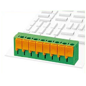 Клеммная колодка для печатной платы - DG142V-5.08 - DEGSON Electronics CO.,LTD. - на пружине / однополюсная