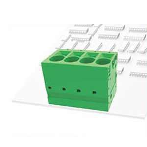 Клеммная колодка для печатной платы - DG271V-10.0 - DEGSON Electronics CO.,LTD. - на пружине / однополюсная