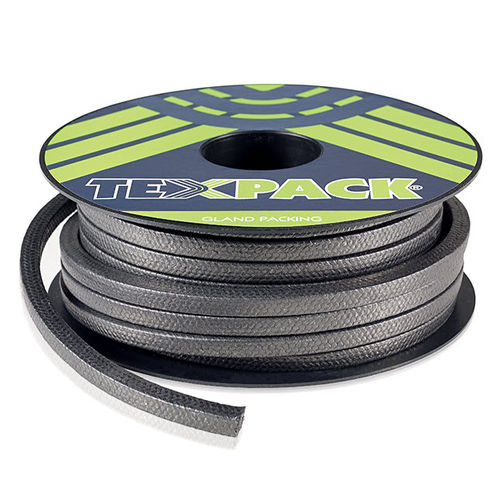 Плетеная набивка из графита - 4137/E - TEXPACK - из углеродной нити / с повышенной сопротивляемостью / для клапана