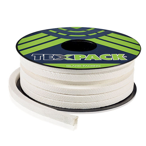 Плетеная набивка из ПТФЭ - ECOPAPER® 4164 - TEXPACK - из арамидного волокна / химически стойкая / для насоса