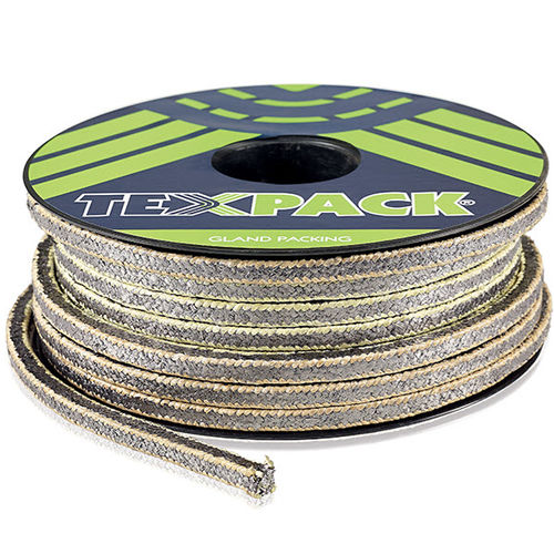 Плетеная набивка из графита - ARAMTEX® 4182 - TEXPACK - для химической промышленности