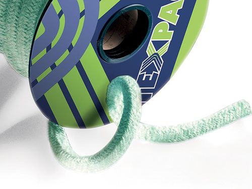 Плетеная набивка из графита - 7221PSG-7222PSI - TEXPACK - из ткани / из стекловолокна / с повышенной сопротивляемостью