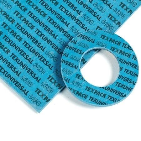 Плоский уплотнитель - 6630G - TEXPACK - из арамидного волокна / из БНК / круглый