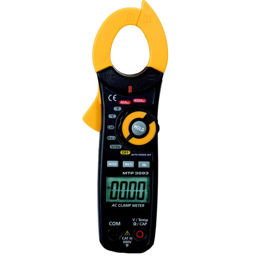 Цифровой мультиметр-зажим - MTP 3093 - MTP Instruments Inc - переносной / 600 В / 400 A