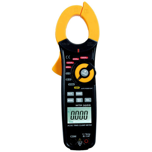 Цифровой мультиметр-зажим - MTP 3096 - MTP Instruments Inc - переносной / 600 В / 1000 A
