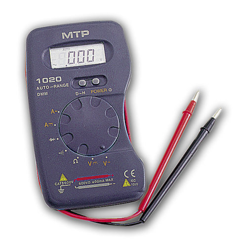 Цифровой мультиметр - MTP 1020 - MTP Instruments Inc - карманный / 600 В / CAT II