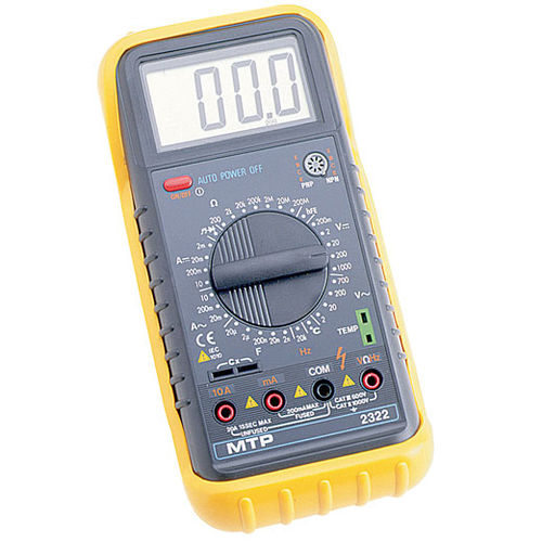 Цифровой мультиметр - MTP 2322 - MTP Instruments Inc - переносной / 1000 В / 10 A