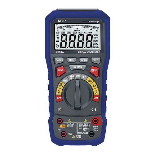 Цифровой мультиметр - MTP 2850A - MTP Instruments Inc - переносной / 1000 В / 10 A