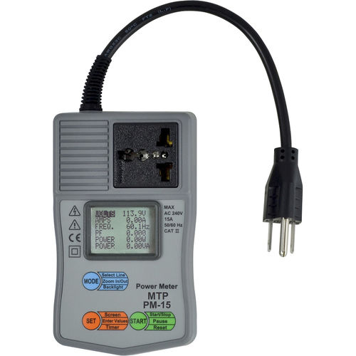Прибор для измерения мощности частотомер - MTP PM-15 - MTP Instruments Inc - мультиметр / переносной / цифровой
