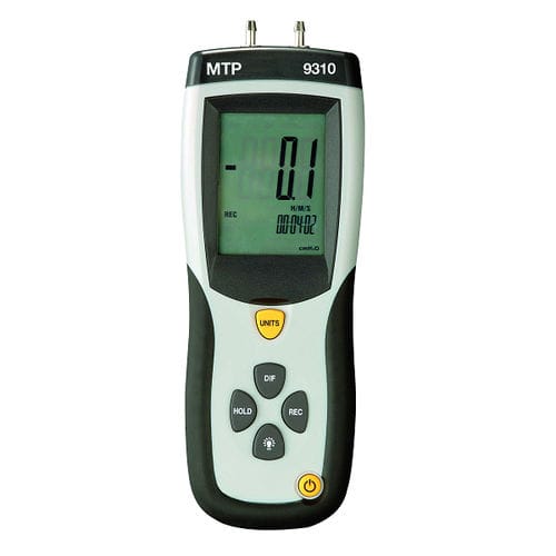 Дифференциальный манометр - MTP 9310 - MTP Instruments Inc - цифровой