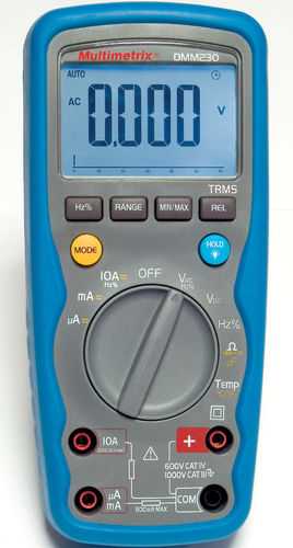Цифровой мультиметр - DMM 230 - MULTIMETRIX - переносной / 1000 В / 10 A